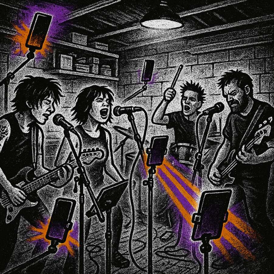 How do I record my band rehearsal in the best quality possible?