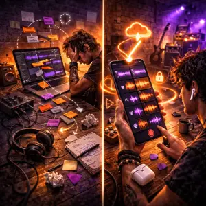 BandLab Alternative for Songwriters - SONGTAKE music recording use case