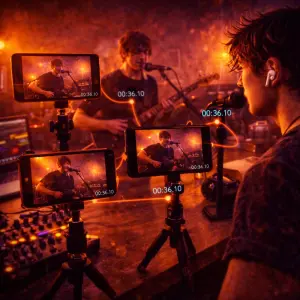 Best Multicam App for Musicians - Multi-Angle Recording - SONGTAKE music recording use case