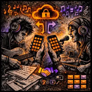 How to Collaborate on Songwriting - SONGTAKE music recording use case