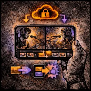 How to Combine Videos on iPhone Free - SONGTAKE music recording use case