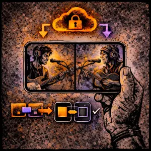 How to Combine Videos on iPhone Without Cropping - SONGTAKE music recording use case