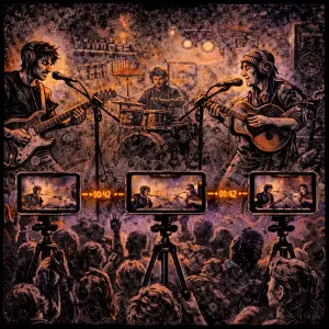 Music Recording App for Bands - Multi-Phone Rehearsal & Gig Recording - SONGTAKE music recording use case