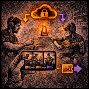 Music Recording App for Teachers - Record & Share Lessons - SONGTAKE music recording use case