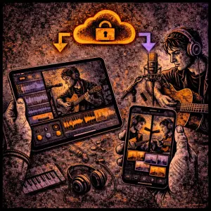 iPad Apps for Music-Making with Video - SONGTAKE music recording use case