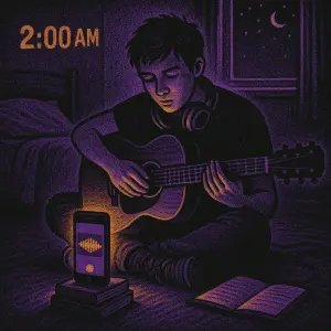 How to Record Song Ideas Quietly at Night - SONGTAKE music recording use case