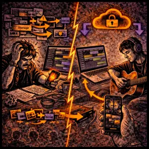 Logic Pro Alternative on Mobile for Music Recording - SONGTAKE music recording use case