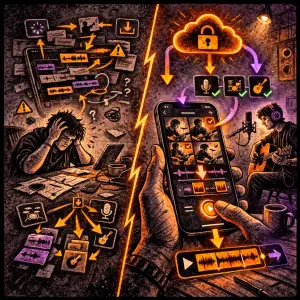 Moises Alternative for Music Recording - SONGTAKE music recording use case