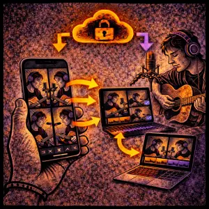 Best Multi-Device Recording App: Record Across iPhone, iPad, and Mac - SONGTAKE music recording use case