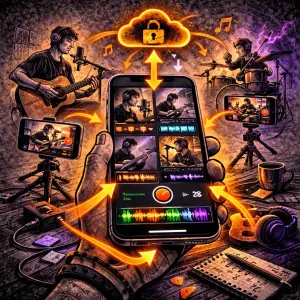 How Do You Multi-Track Video Recording on iPhone? - SONGTAKE music recording use case