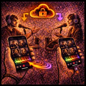 How to Record Interviews with Multiple People Using Phones - SONGTAKE music recording use case