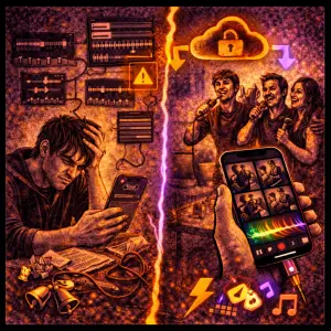 How to Record Karaoke Performances with Your Phone - SONGTAKE music recording use case