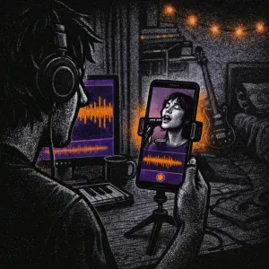 r/Singing: Stem Split Spotify/YouTube Vocals and Practice for Reddit Feedback - SONGTAKE music recording use case